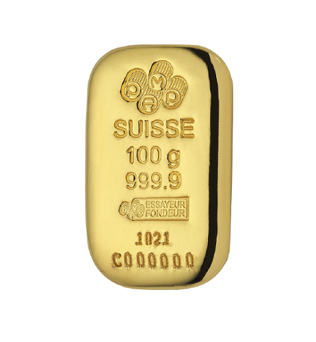 Gold Bar 999.9 (100g)